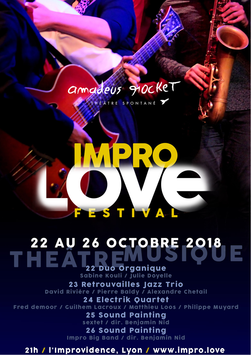 Improvisation Théâtre Improvisation Lyon Theatre Improvisation Bordeaux Promo Impro Love 
